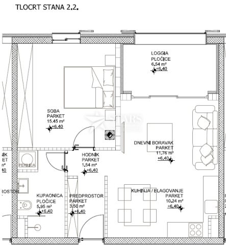 Apartment Zu verkaufen - Primorsko-goranska Cres - foto 2/8