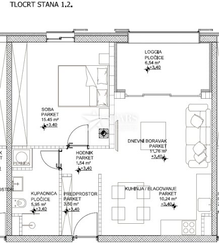 Apartment Zu verkaufen - Primorsko-goranska Cres - foto 3/8