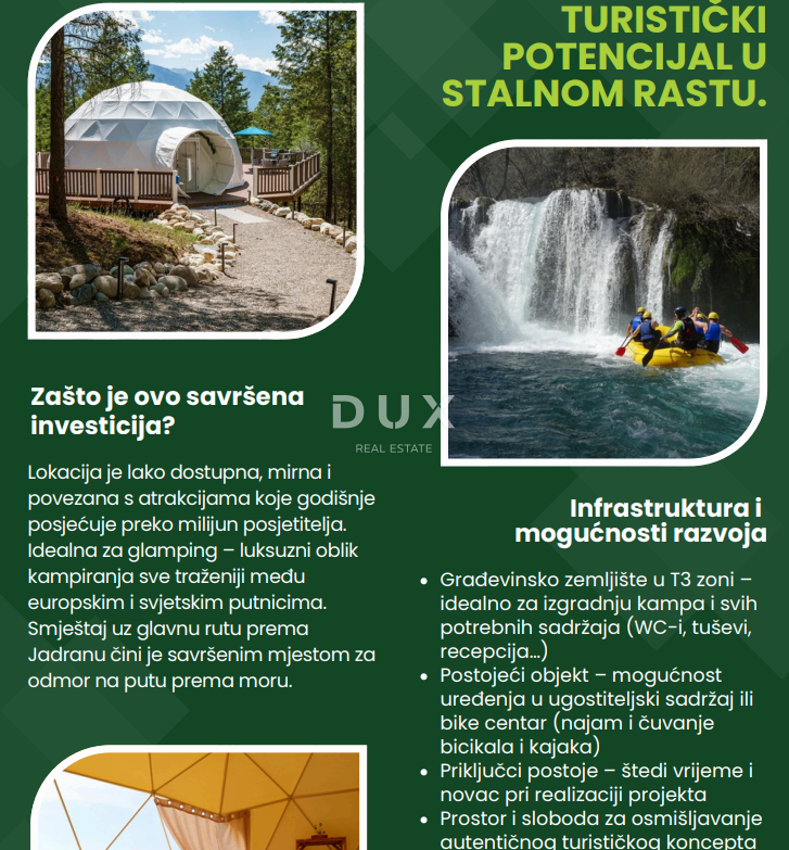 Terreno In vendita - KARLOVAČKA SLUNJ