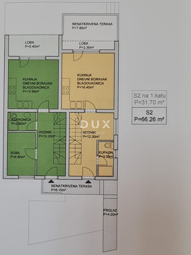 Flat For sale - ZADARSKA PAŠMAN