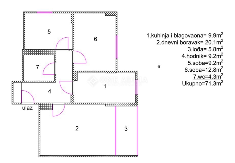 Flat For sale - PRIMORSKO-GORANSKA RIJEKA