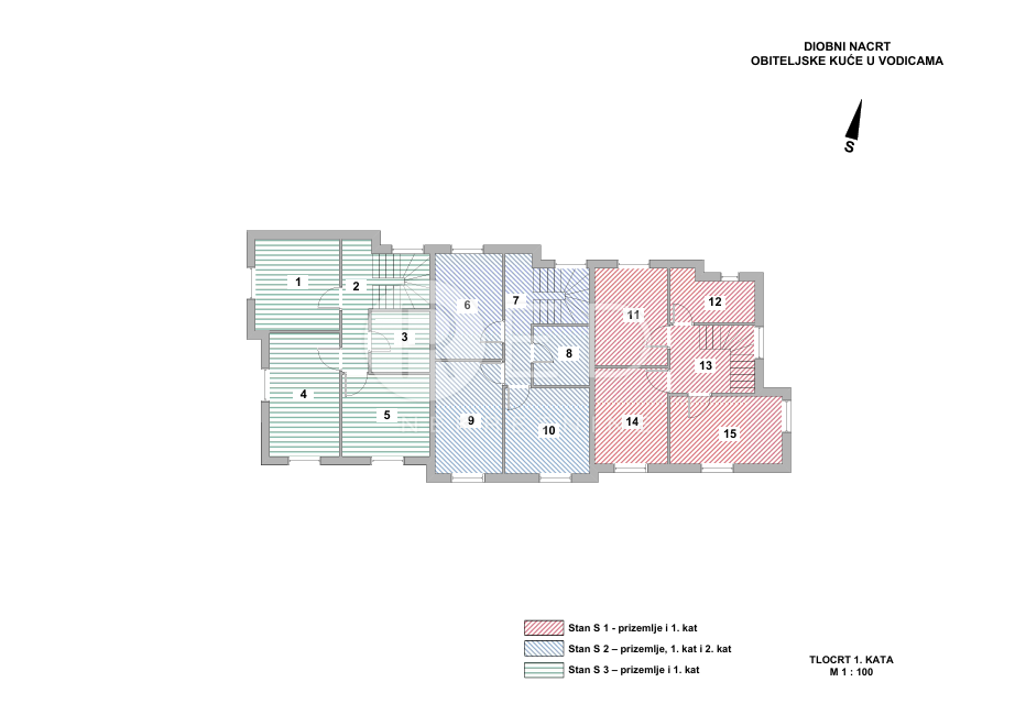 Flat For sale - ŠIBENSKO-KNINSKA VODICE