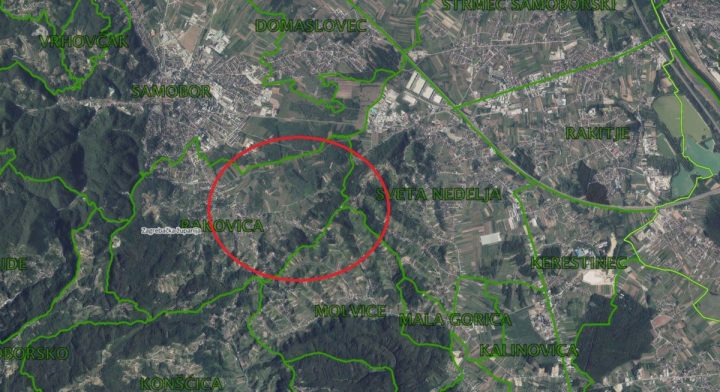 Działka na sprzedaż 1712 m² – Samobor