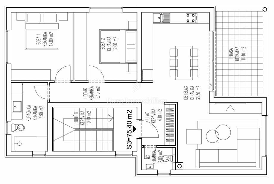Apartment Zu verkaufen - Zadarska Pag - foto 3/10
