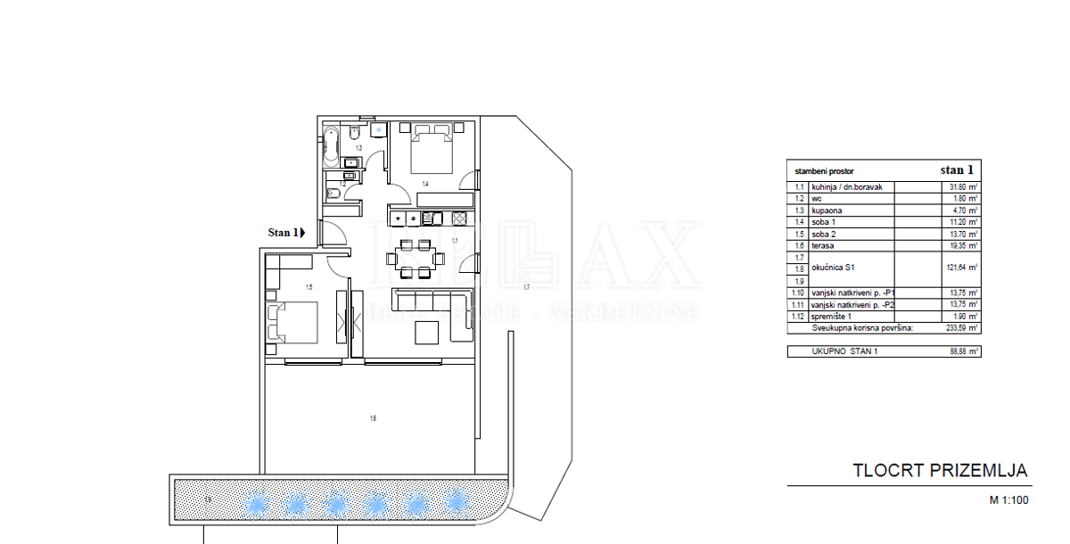Appartement À vendre - PRIMORSKO-GORANSKA RIJEKA