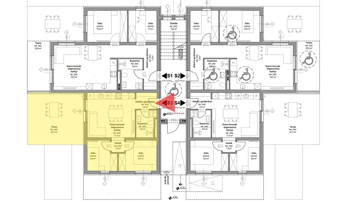Flat For sale - ŠIBENSKO-KNINSKA VODICE