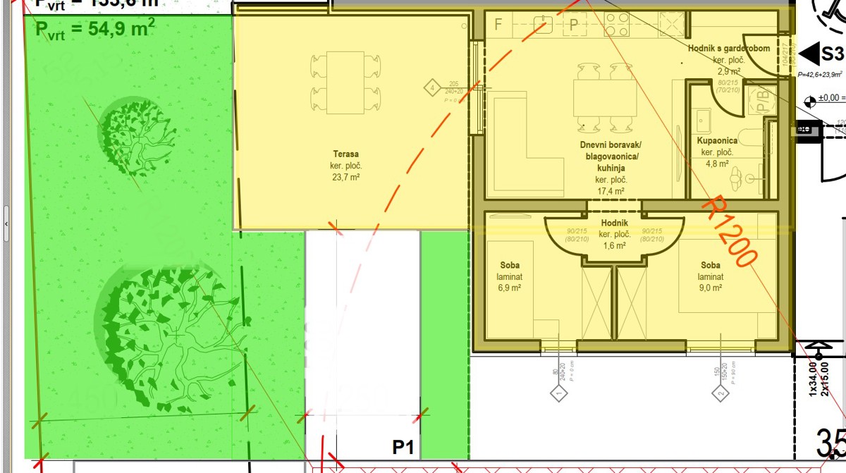 Flat For sale - ŠIBENSKO-KNINSKA VODICE