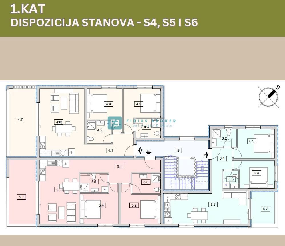 Flat For sale - ŠIBENSKO-KNINSKA VODICE