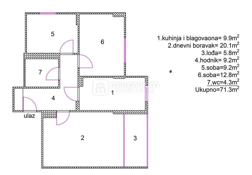 Flat For sale - PRIMORSKO-GORANSKA RIJEKA