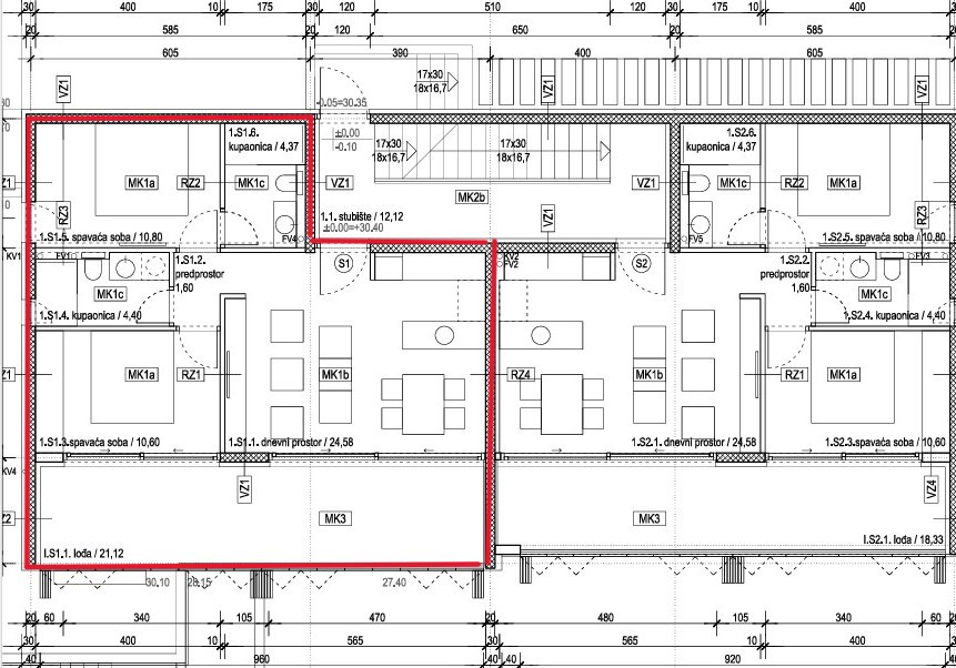 Flat For sale - ŠIBENSKO-KNINSKA VODICE