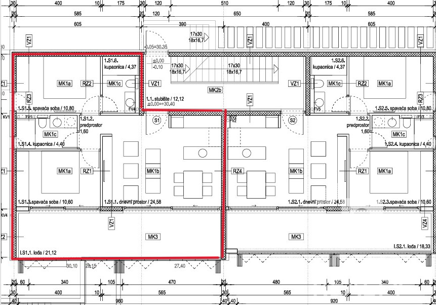 Flat For sale - ŠIBENSKO-KNINSKA VODICE