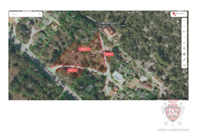 Terreno in vendita 1819 m² – Ston