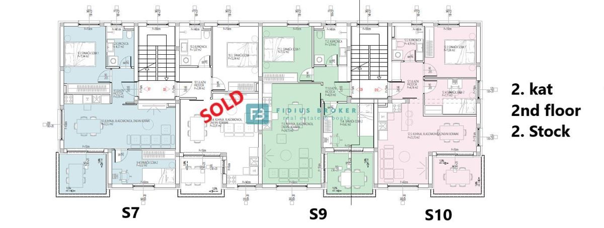 Flat For sale - ŠIBENSKO-KNINSKA VODICE