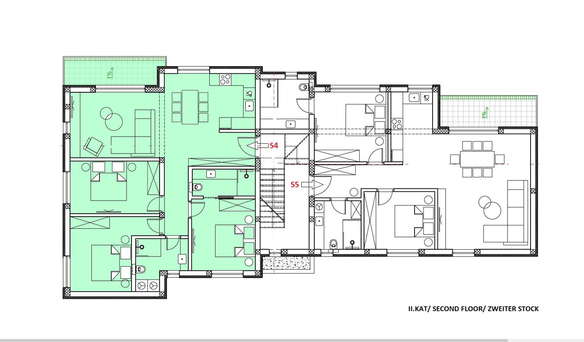 Flat For sale - ŠIBENSKO-KNINSKA VODICE