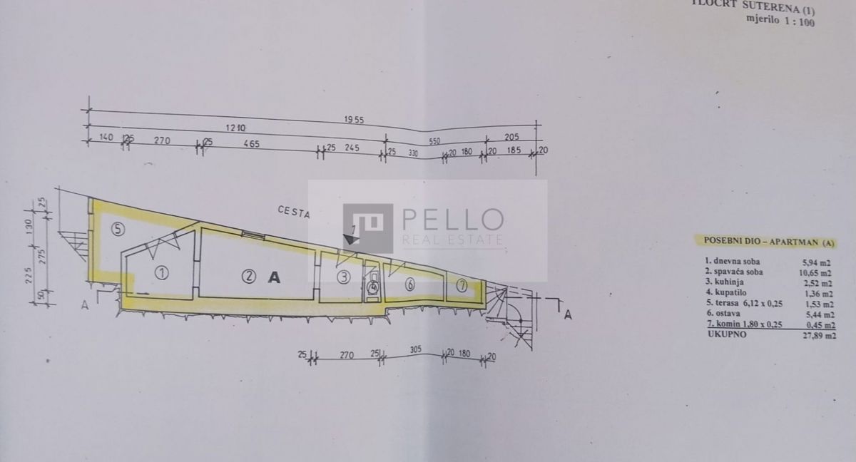 Flat For sale - DUBROVAČKO-NERETVANSKA OREBIĆ