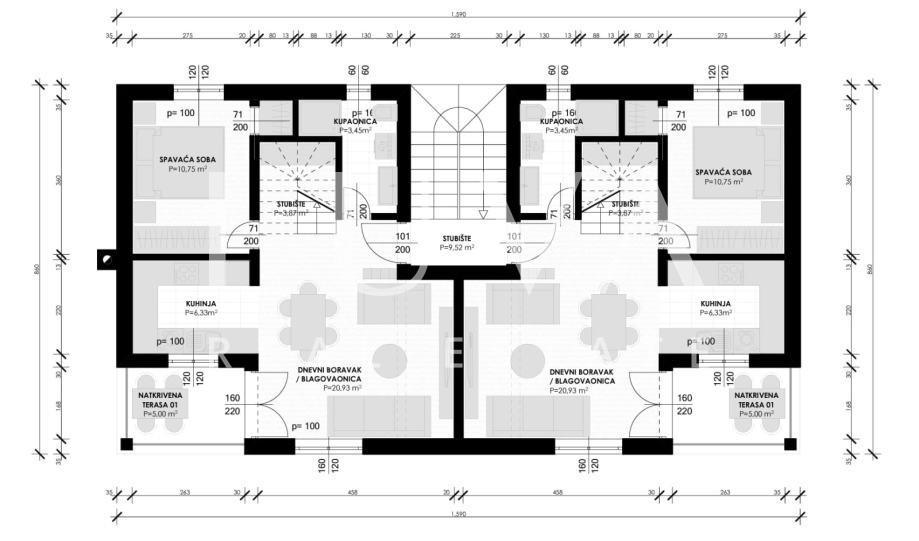 Haus Zu verkaufen - SPLITSKO-DALMATINSKA KAŠTELA