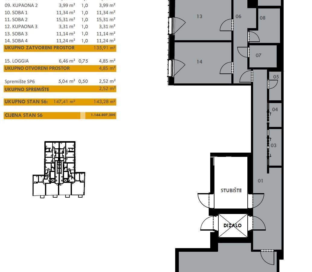Flat For sale - GRAD ZAGREB ZAGREB
