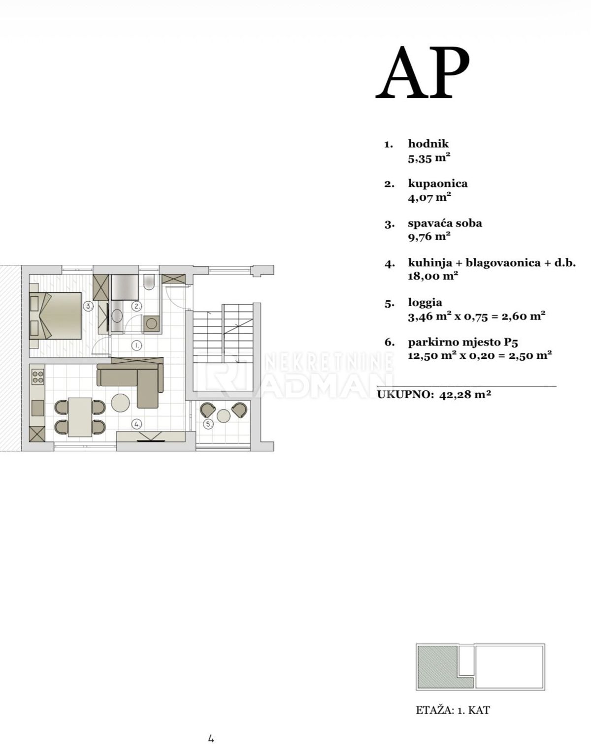 Apartmán Na predaj - SPLITSKO-DALMATINSKA PODSTRANA