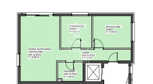 Apartment Zu verkaufen - Zadarska Zadar - foto 3/6