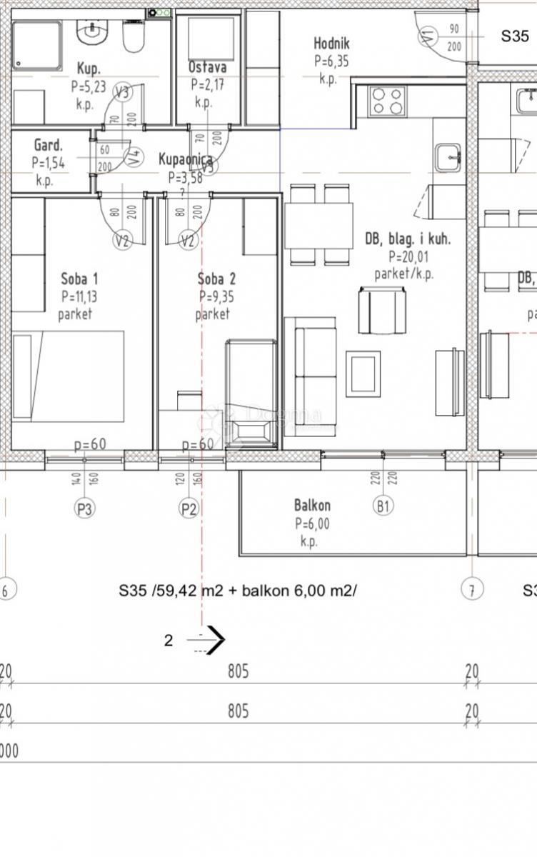 Appartement À vendre - Zagrebačka Velika Gorica - foto 2/8