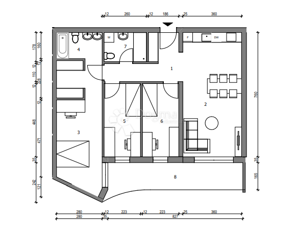 Apartmán Na prodej - Grad Zagreb Zagreb - foto 5/6