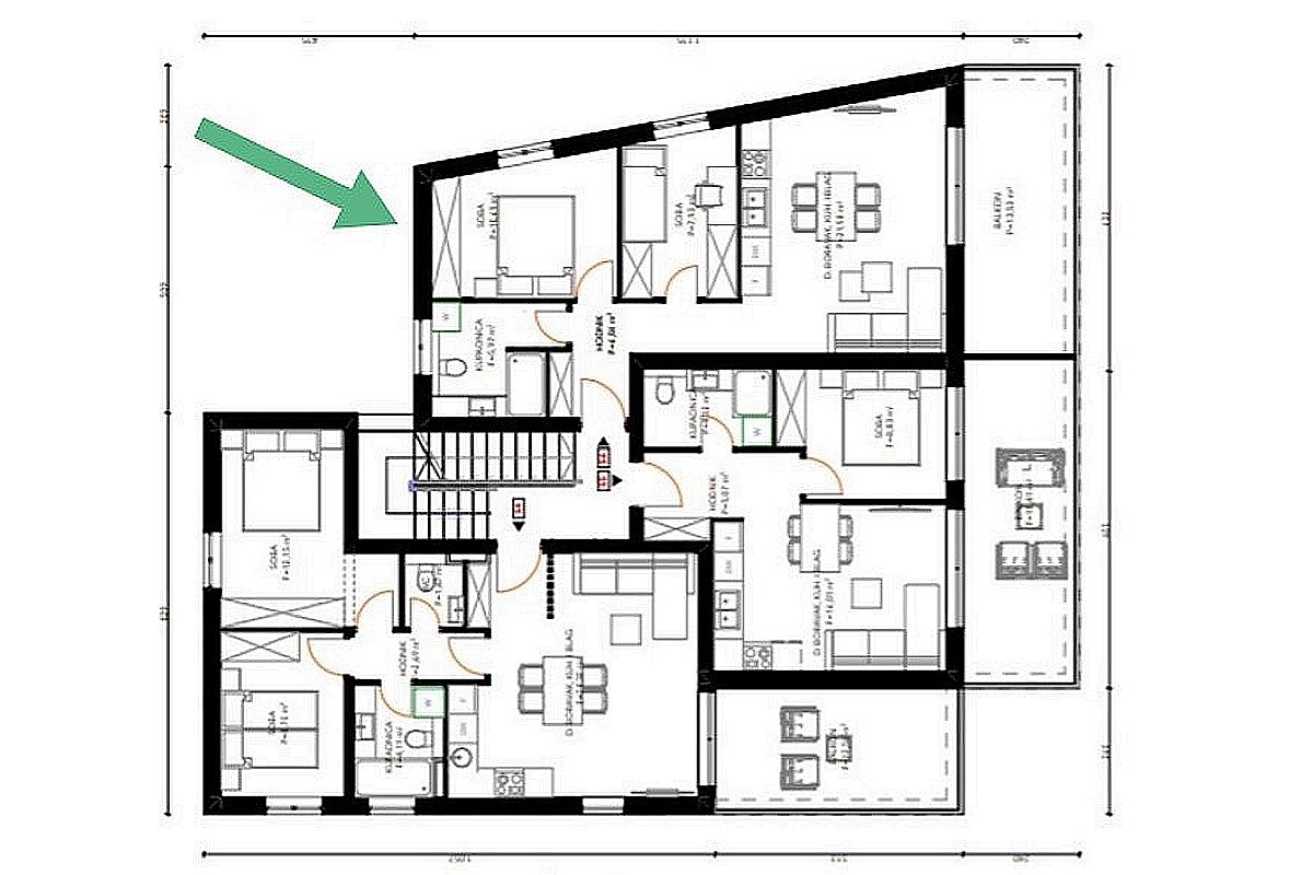 Apartma Na predaj - Splitsko-dalmatinska Trogir - foto 5/5