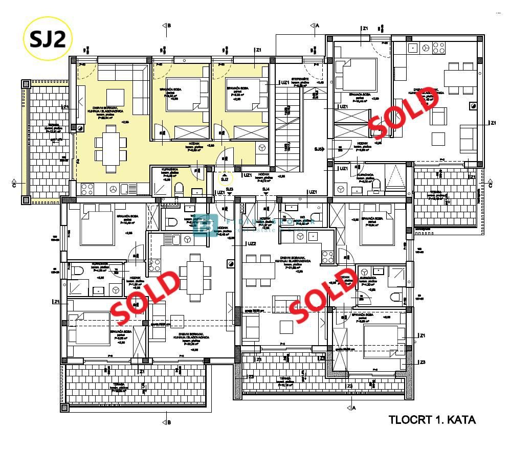 Flat For sale - ŠIBENSKO-KNINSKA VODICE