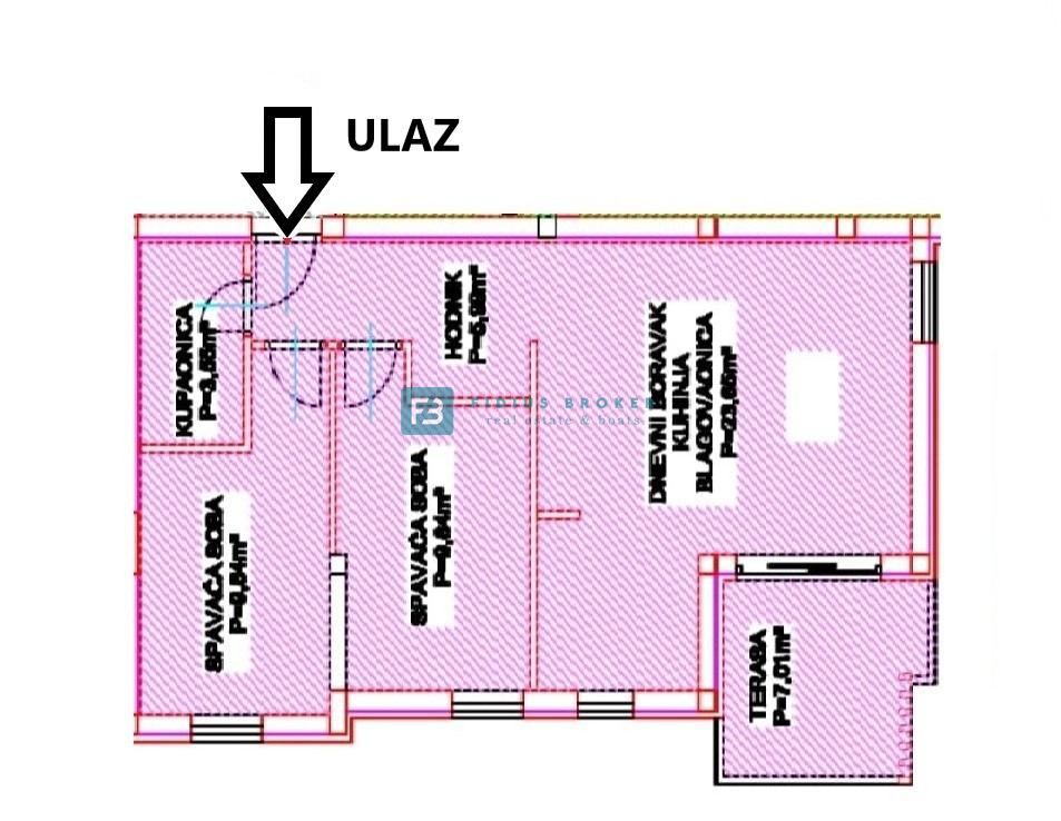 Flat For sale - ŠIBENSKO-KNINSKA VODICE