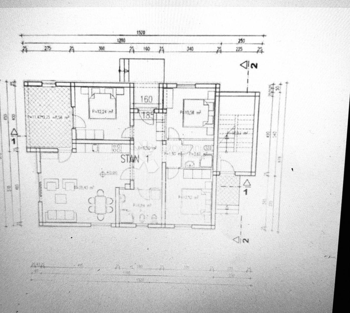 Flat For sale - ŠIBENSKO-KNINSKA VODICE