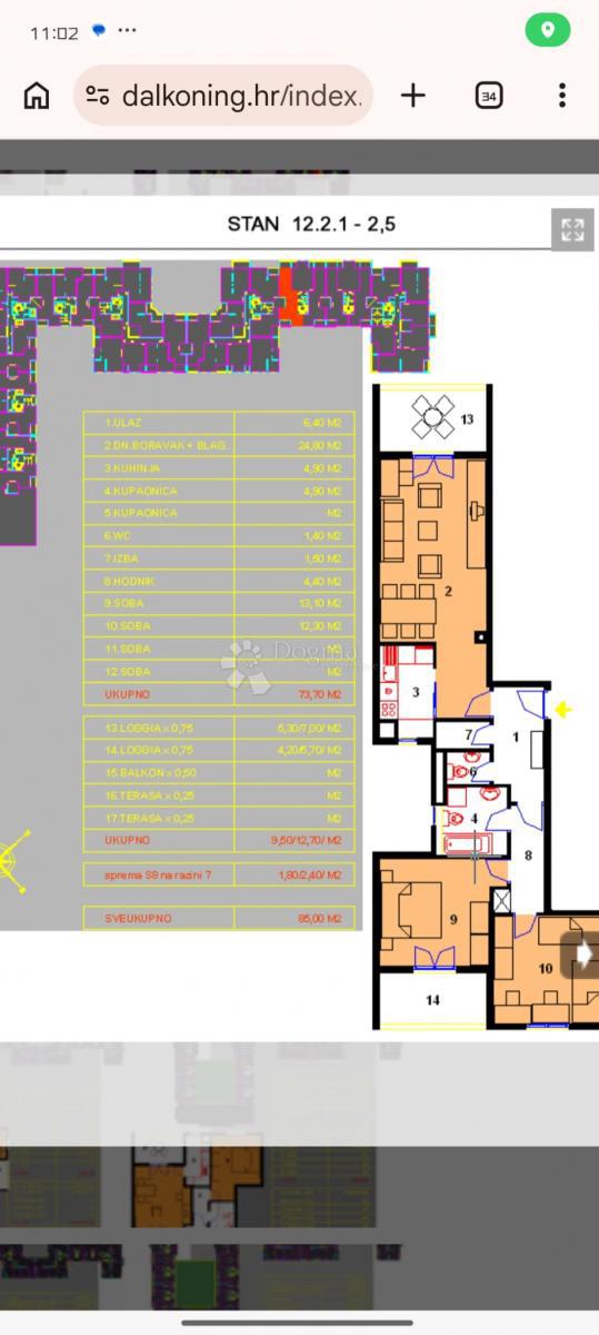 Flat For sale - SPLITSKO-DALMATINSKA SPLIT