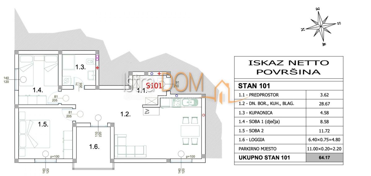 Apartment Zu verkaufen - ISTARSKA VODNJAN