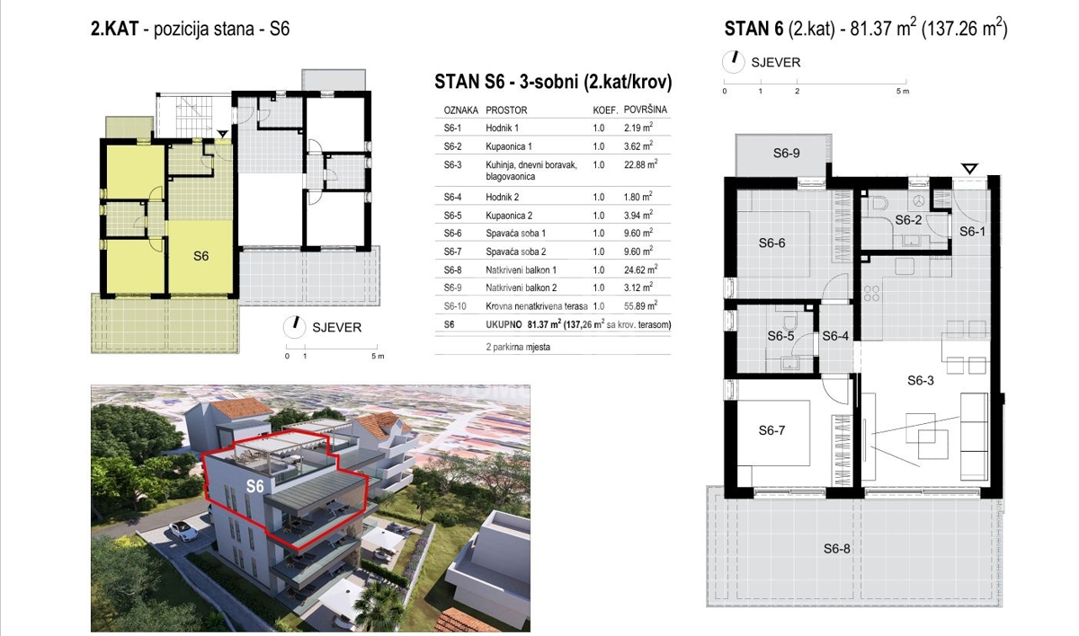 Apartment Zu verkaufen - SPLITSKO-DALMATINSKA ČIOVO