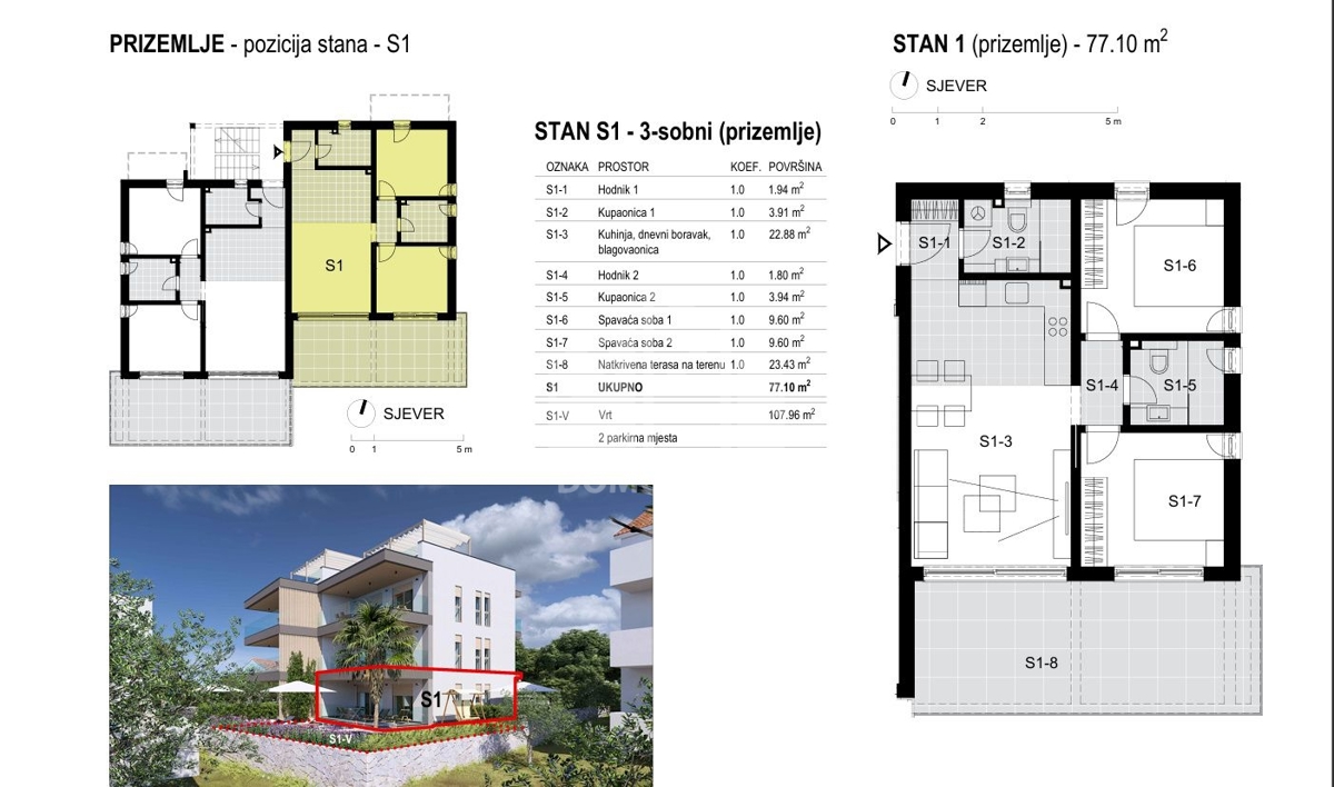 Apartment Zu verkaufen - Splitsko-dalmatinska čiovo - foto 2/8
