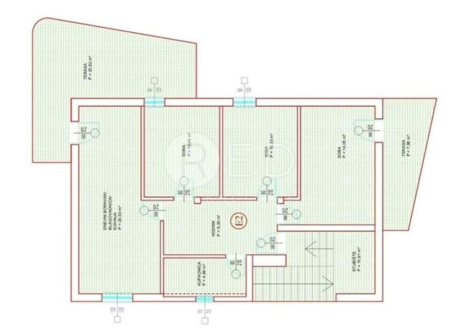 Flat for sale 83 m² – Zemunik Donji