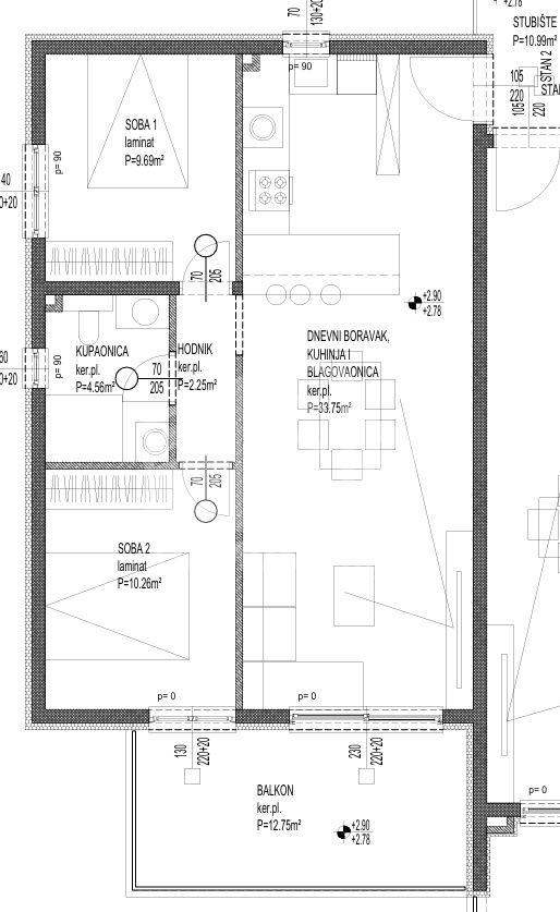 Apartmán Na prodej - SPLITSKO-DALMATINSKA TROGIR