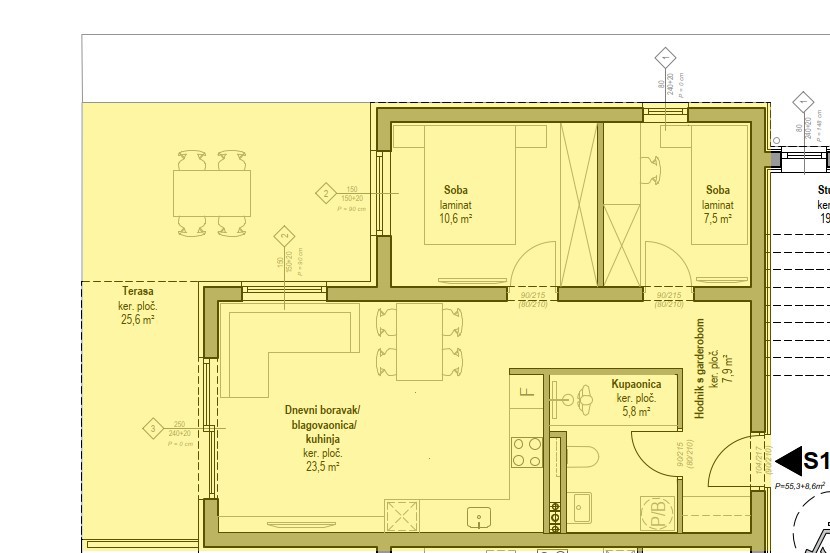 Appartement À vendre - ŠIBENSKO-KNINSKA VODICE