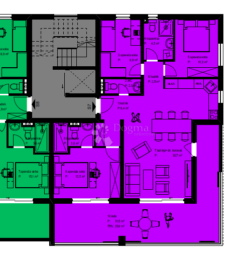 Apartment Zu verkaufen - Zadarska Zadar - foto 4/6