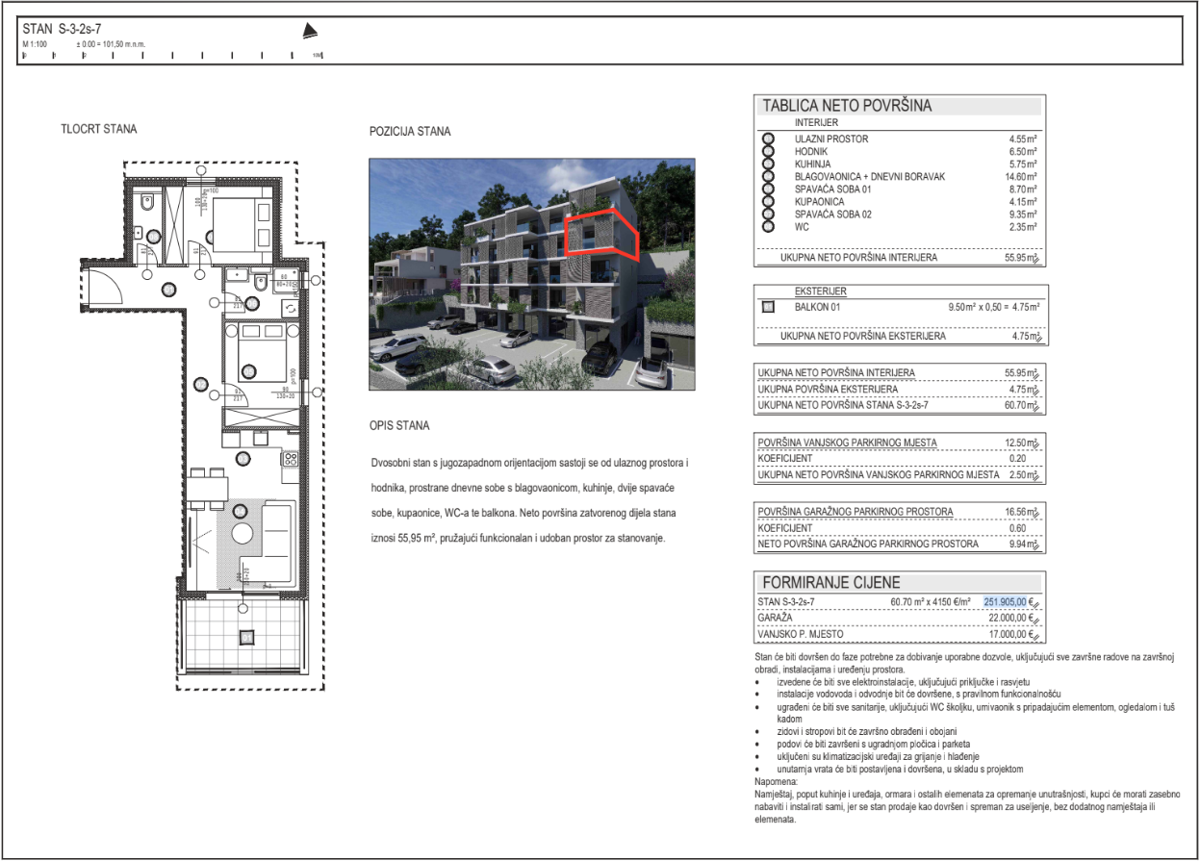 Apartmán Na predaj - SPLITSKO-DALMATINSKA OMIŠ
