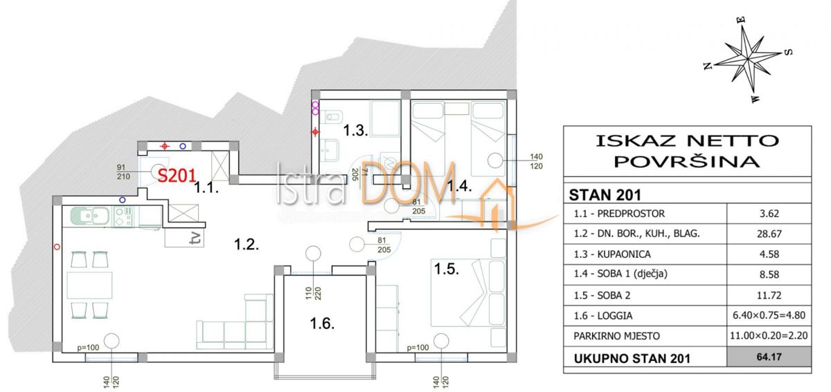 Apartment Zu verkaufen - ISTARSKA VODNJAN