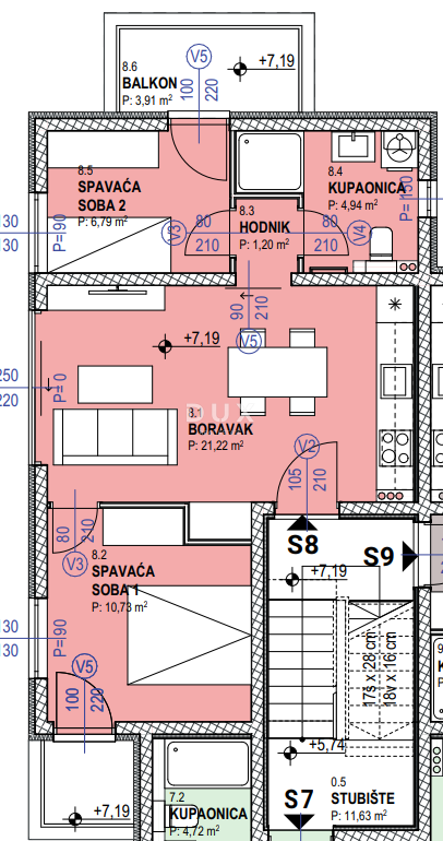 Apartment Zu verkaufen - Zadarska Pag - foto 2/2