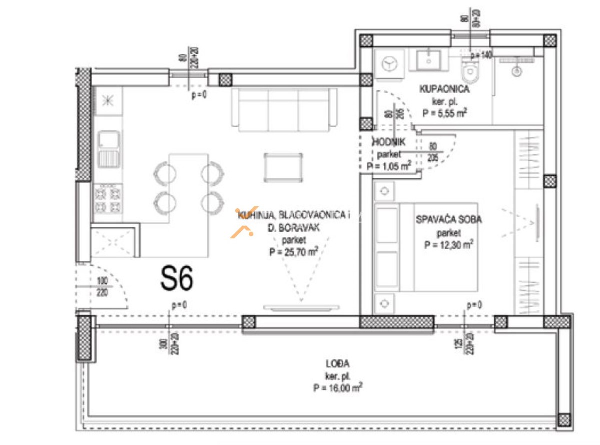 Apartment Zu verkaufen - ZADARSKA SUKOŠAN