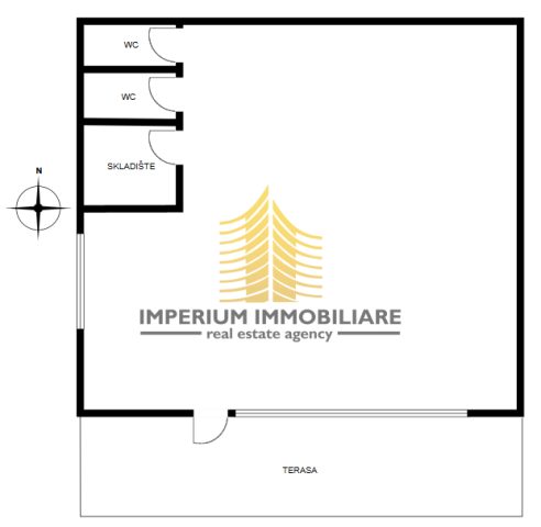 Komerčné na prenájom 63 m² – Samobor