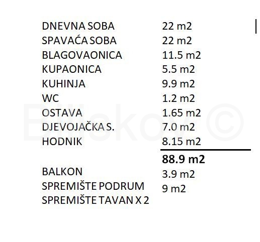Flat For sale - GRAD ZAGREB ZAGREB