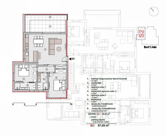 Apartment Zu verkaufen - šibensko-kninska Murter - foto 4/5