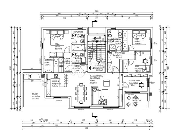 Appartement À vendre - Splitsko-dalmatinska Podstrana - foto 2/8
