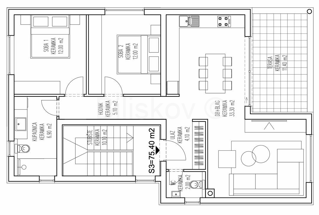 Apartment Zu verkaufen - ZADARSKA PAG