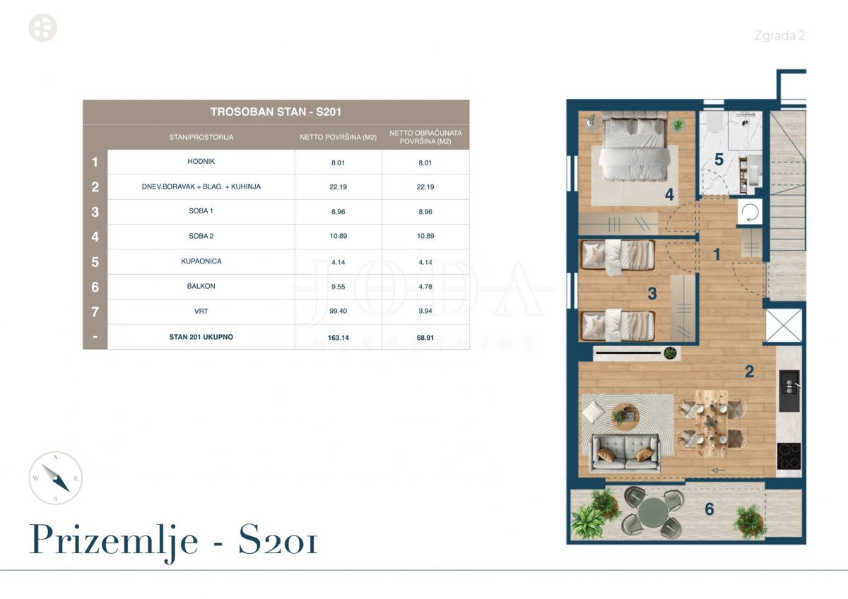 Flat For sale - PRIMORSKO-GORANSKA NOVI VINODOLSKI