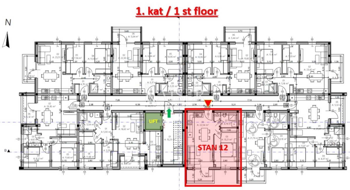 Flat For sale - ISTARSKA PULA