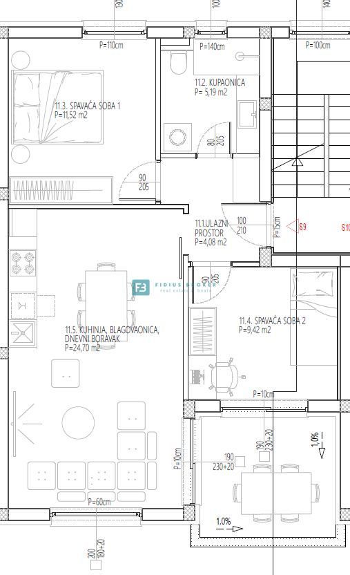 Apartment Zu verkaufen - ŠIBENSKO-KNINSKA VODICE