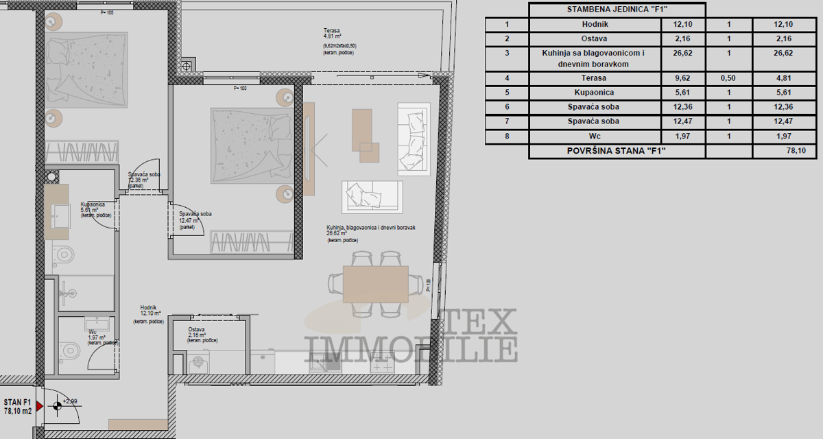 Apartmán Na prodej - Istarska Poreč - foto 4/8